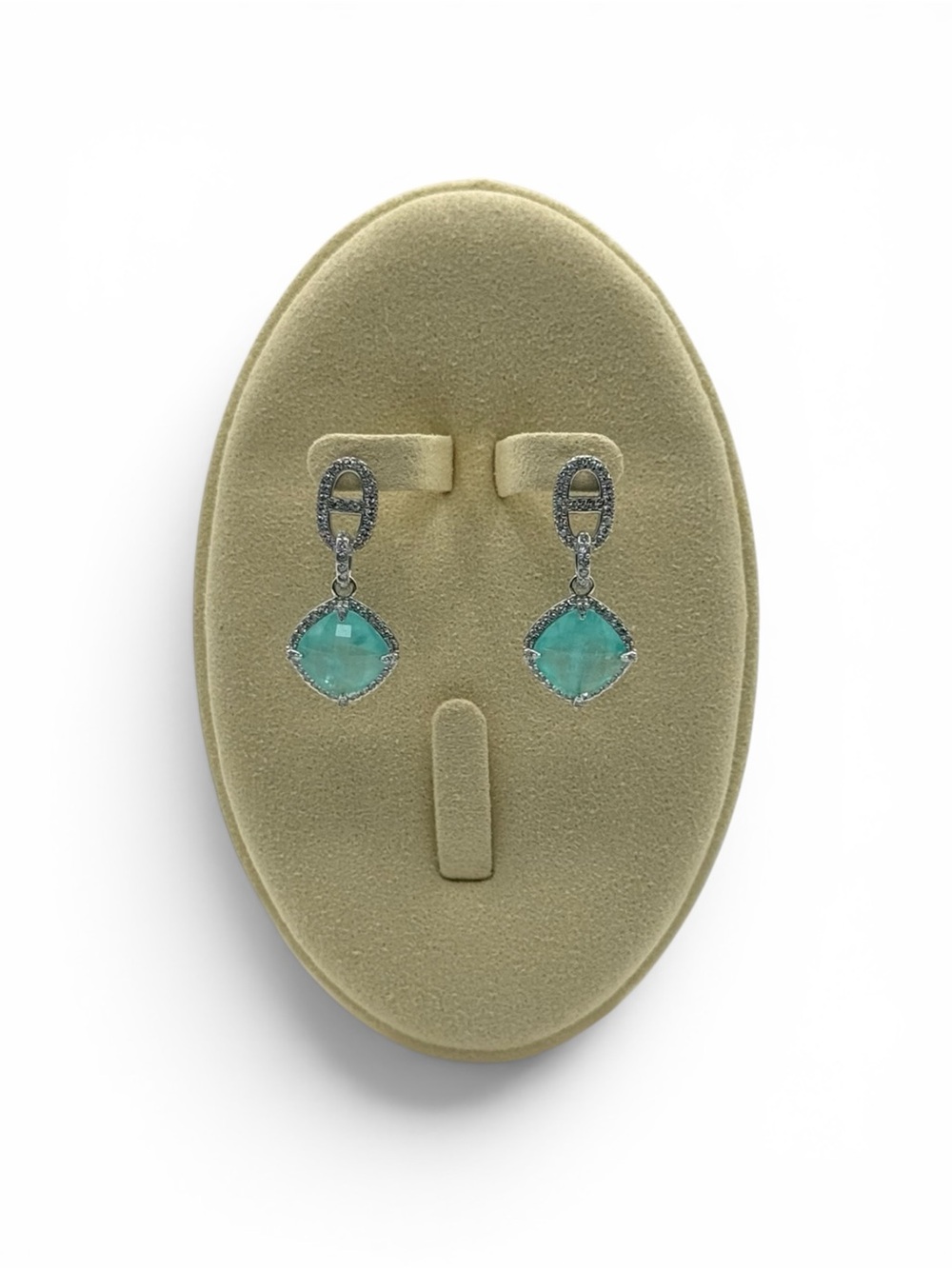Bomb Party Mental Health Earrings Unicorn "Bella's Luxe" Color Changing .925 SS‎
